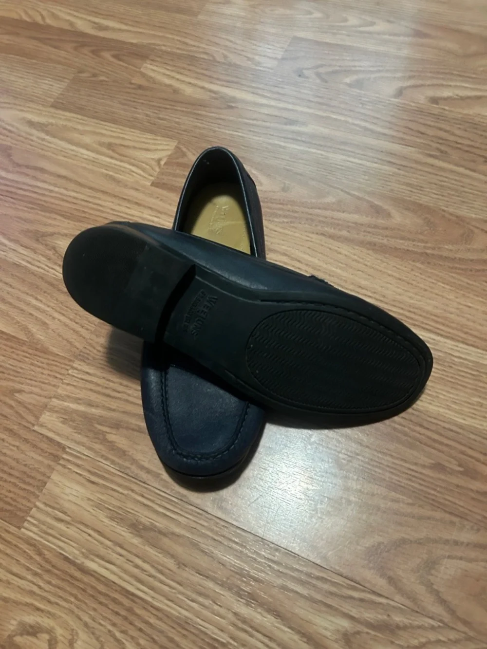 G. H: Bass Leather Penny Loafers